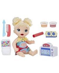 HASBRO BABY ALIVE  малышка и еда