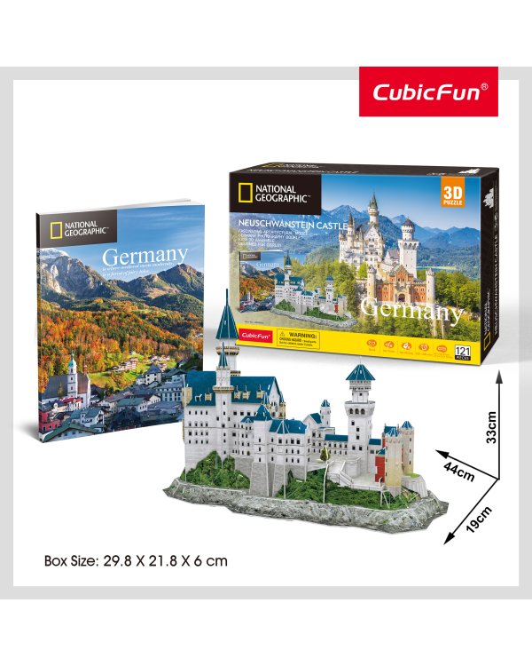 CUBICFUN NatGeo Замок Нойшванштайн