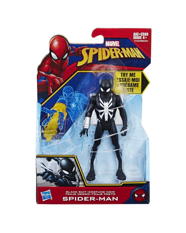 HASBRO SPIDER-MAN фигура Человек паук с акцессуаром, 15 см