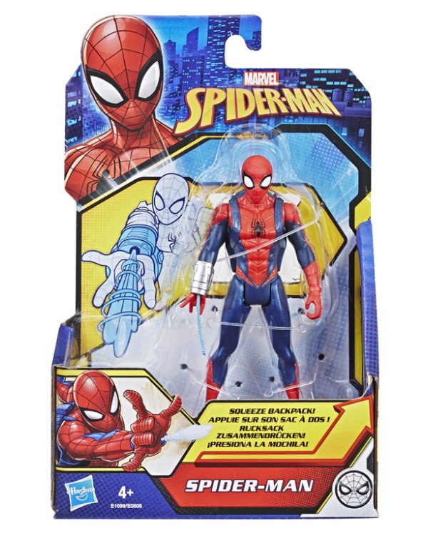 HASBRO SPIDER-MAN фигура Человек паук с акцессуаром, 15 см