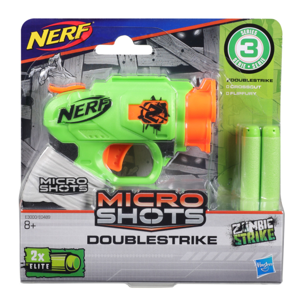 Обложка книги «NERF бластер Микрошот»