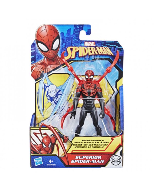 HASBRO SPIDER-MAN фигура Человек паук с акцессуаром, 15 см
