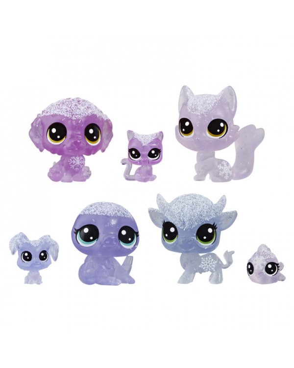 LITTLEST PET SHOP специальная коллекция Холодное царство, 7 шт