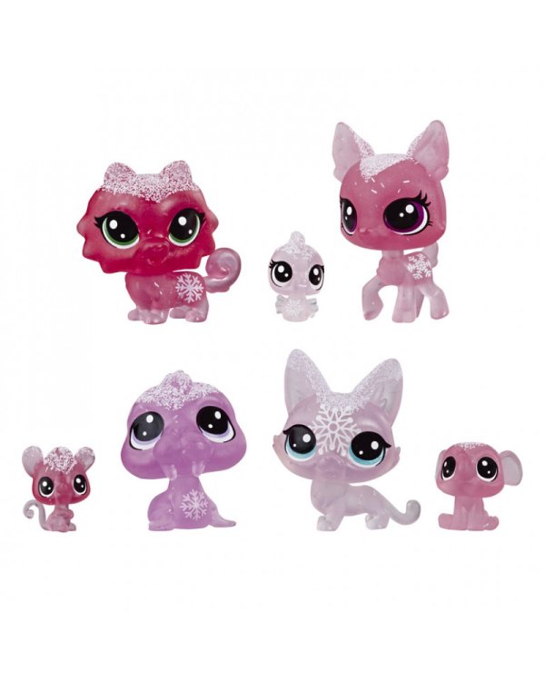 LITTLEST PET SHOP специальная коллекция Холодное царство, 7 шт