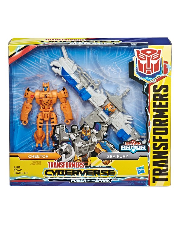 TRANSFORMERS Cyberverse фигурки Спарк Армор, 12.5 см