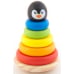 TREFL WOODEN TOYS Пирамидка Пингвин