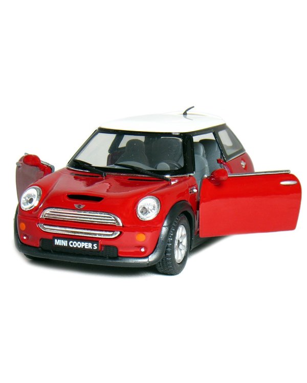KINSMART Металлическая моделька Mini Cooper S, маштаб 1:38