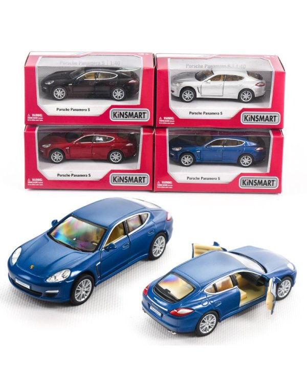KINSMART Металлическая моделька Porsche Panamera S, маштаб 1:38