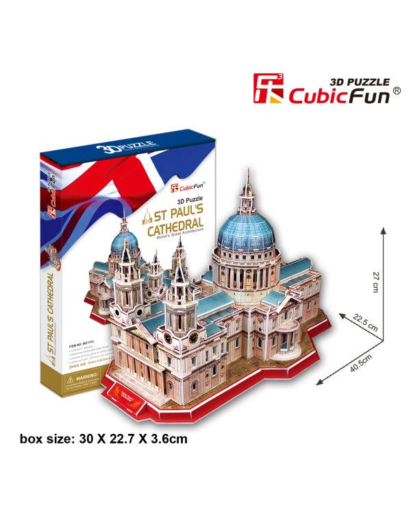 CUBICFUN 3D пазл Собор Святого Павла