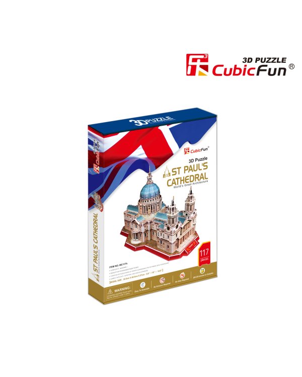 CUBICFUN 3D пазл Собор Святого Павла