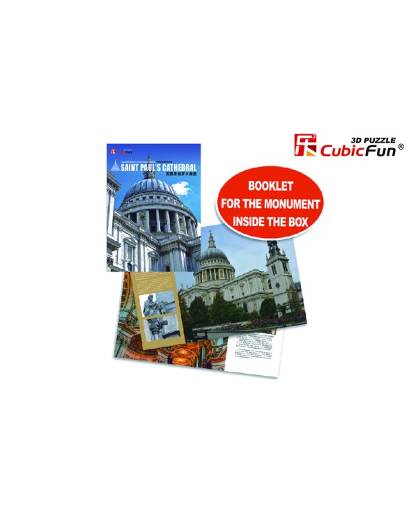 CUBICFUN 3D пазл Собор Святого Павла