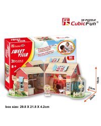 CUBICFUN 3D пазл кукольный дом Sweet Villa