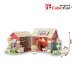 CUBICFUN 3D пазл кукольный дом Sweet Villa