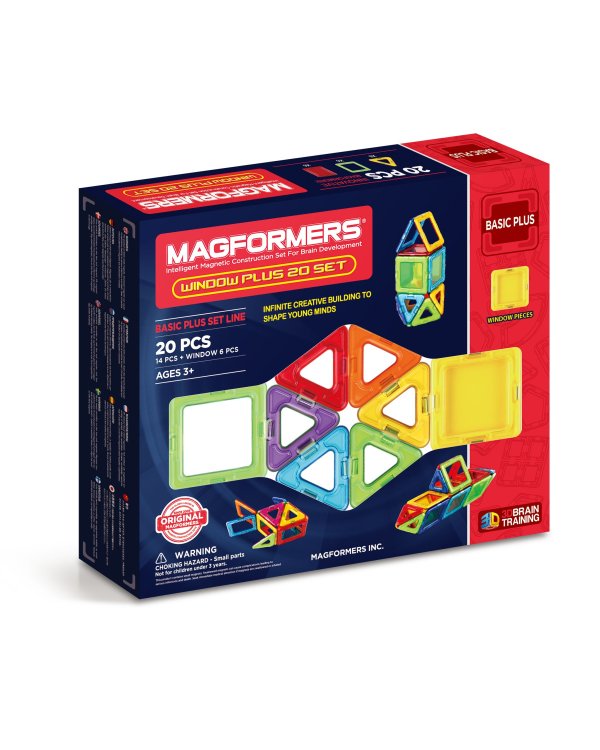 MAGFORMERS "Window Plus 20" магнитный конструктор