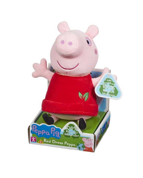 PEPPA PIG Эко мягкая игрушка "Свинка Пеппа", 20 см