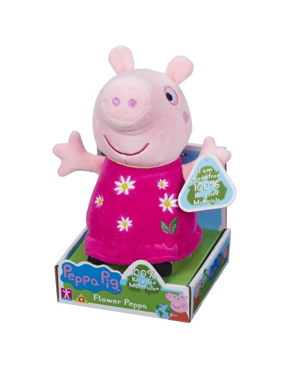 PEPPA PIG Эко мягкая игрушка "Свинка Пеппа", 20 см