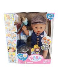 BABY BORN Soft Touch "City" мальчик, 43 см