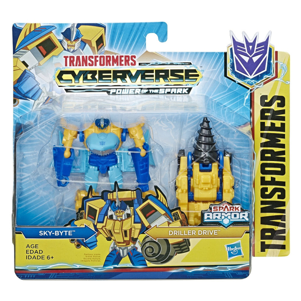 TRANSFORMERS Cyberverse фигурки Спарк Армор, 10 см