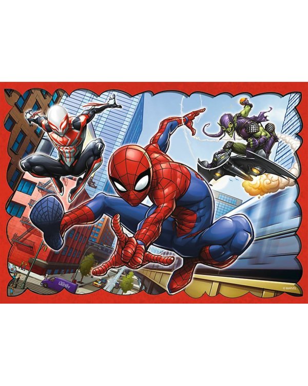 TREFL SPIDER-MAN Комплект пазлов 4в1 Человек-паук
