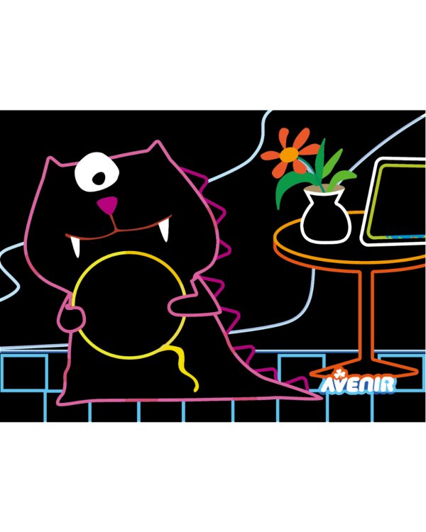 AVENIR Скретч-карточки - Монстер