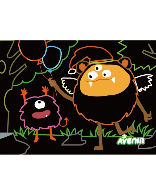 AVENIR Скретч-карточки - Монстер