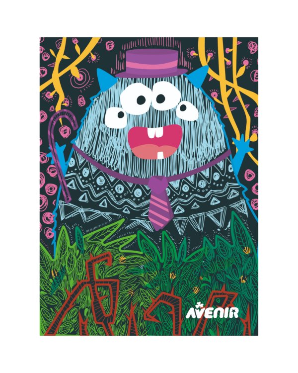 AVENIR Скретч-карточки - Монстер