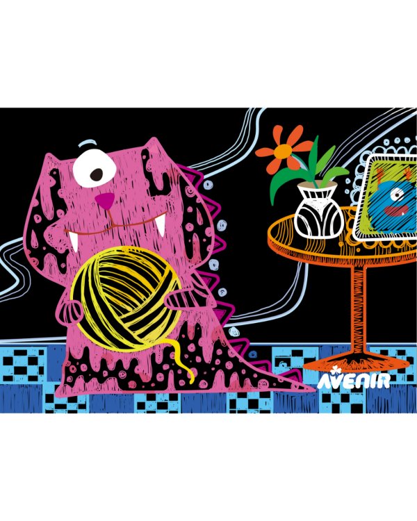AVENIR Скретч-карточки - Монстер