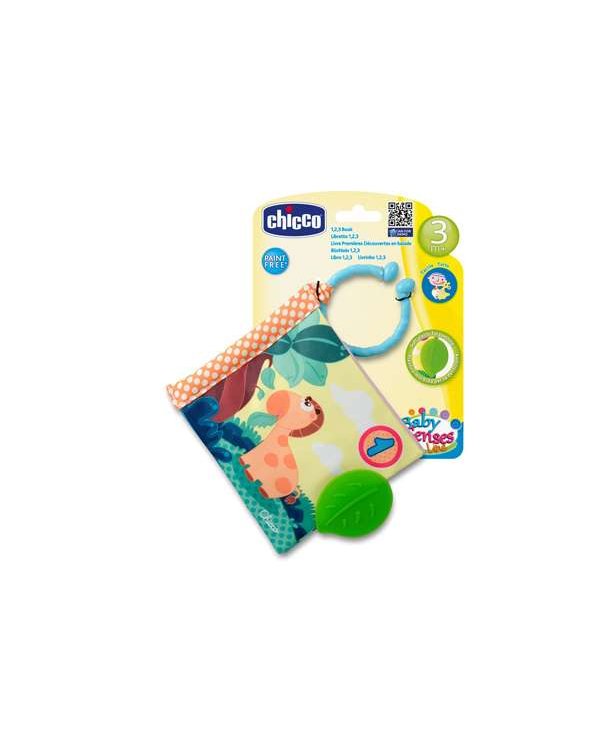 CHICCO Мягкая книжка 1-2-3