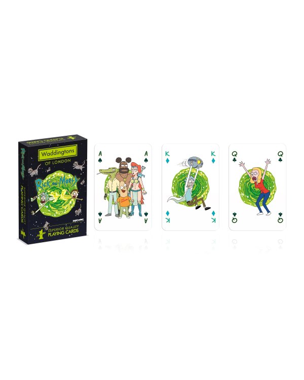 Дополнительное изображение книги «RICK AND MORTY Игральные карты Рик и Морти»