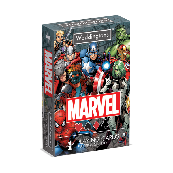 Обложка книги «MARVEL Игральные карты Марвел»